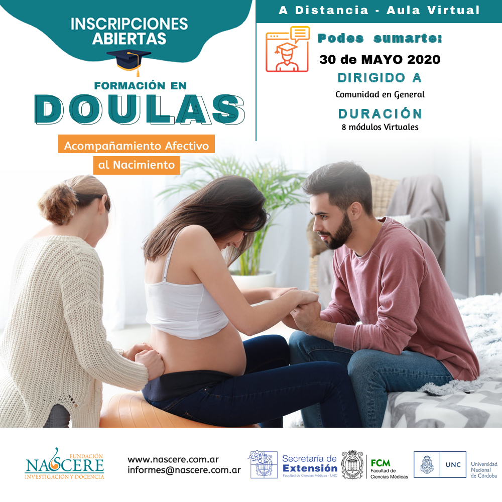 Formación en Doulas ONLINE - Acompañamiento afectivo al nacimiento