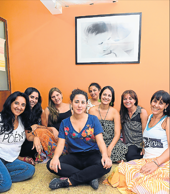 Entusiasmo. El grupo está satisfecho con la iniciativa y explica: “Nuestra función es ayudar a la mamá a tener un parto vivido en compañía”.