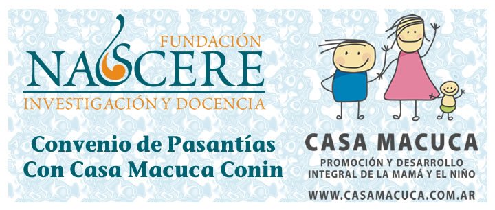 Convenio con ]Fundación CASA MACUCA CONIN - Pasantias