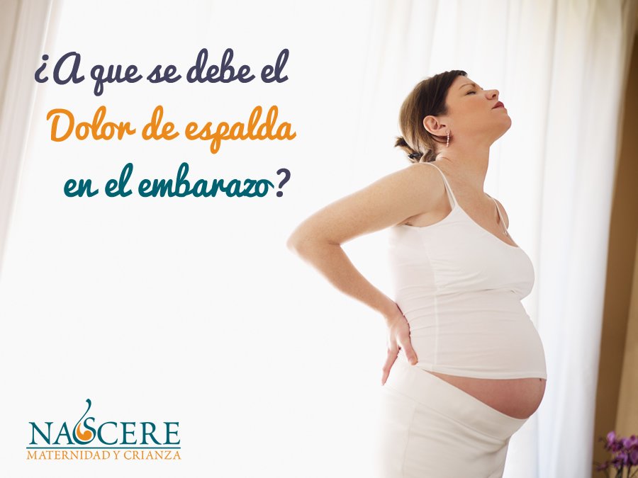 Dolor de Espaldas durante el embarazo