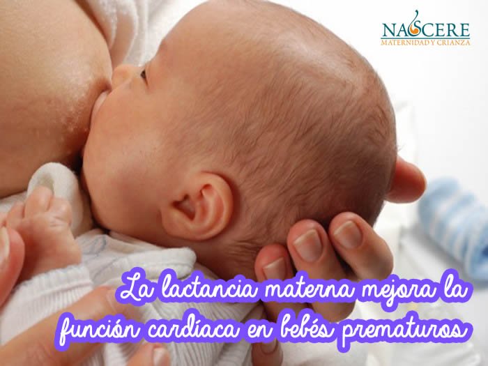 La lactancia materna mejora la función cardíaca en bebés prematuros