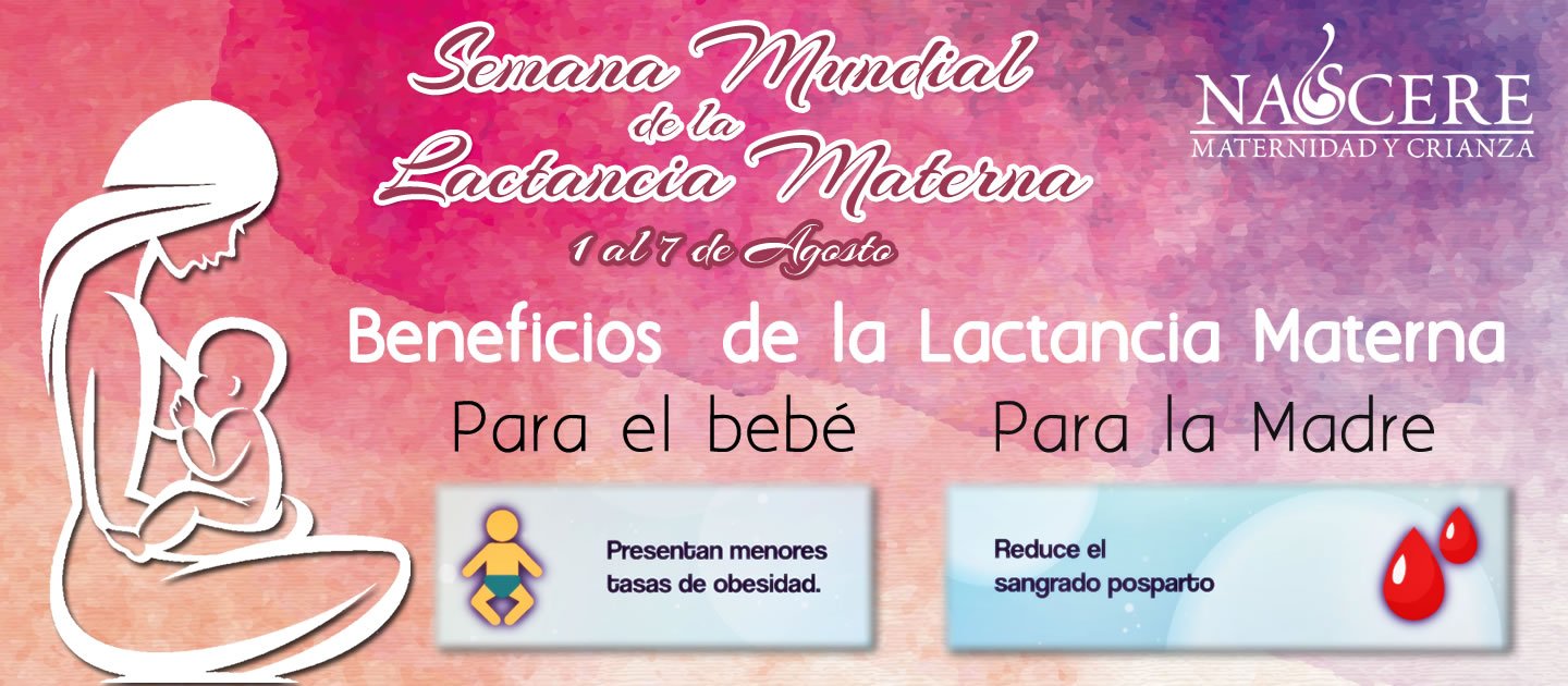 semana mundial lactancia materna 1 al 7 de Agosto 2016