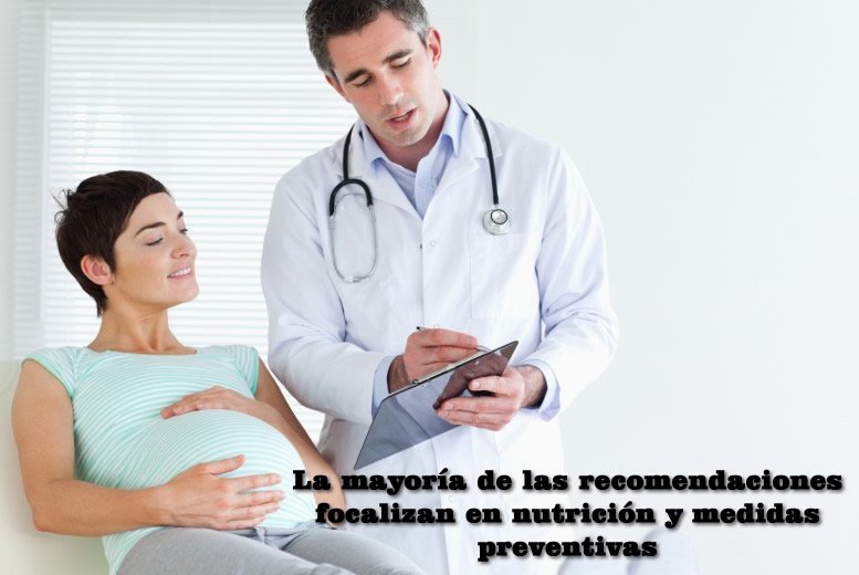 control en el embarazo oms