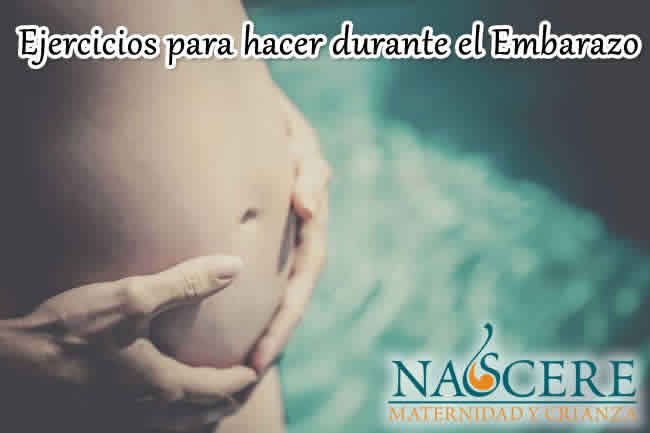 ejercicios para hacer durante el embarazo