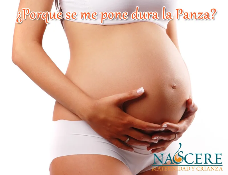 panza dura durante el embarazo